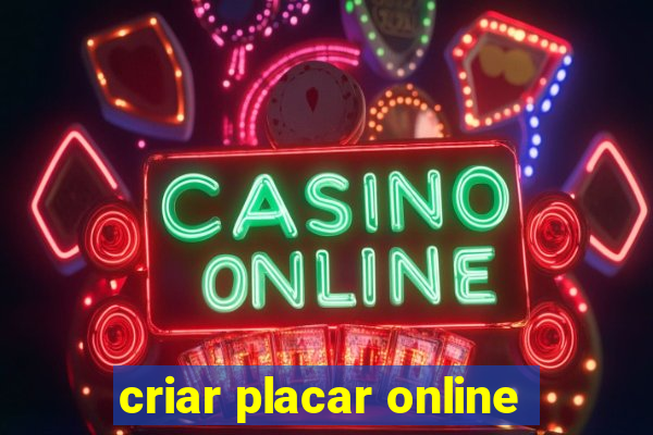 criar placar online